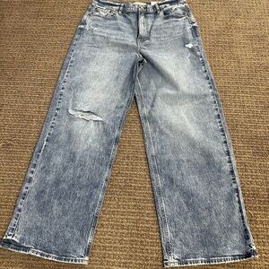 Eunina High Rise Women Jeans - Distressed Blue